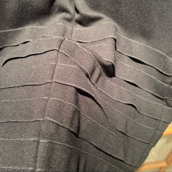 Calvin Klein Long Sleeve midi Black Dress - Picture 7 of 10